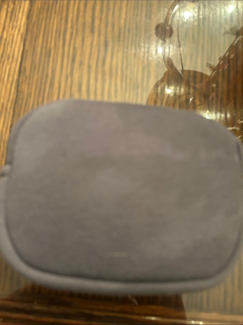 Kids / Adult Gray Plush Character Coin Pouch - Picture 3 of 4
